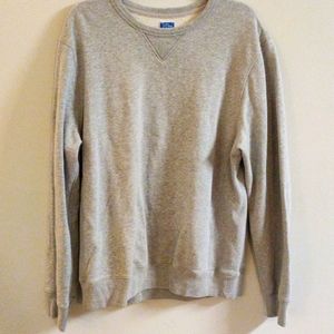 J Crew Grey Sweatshirt Lg